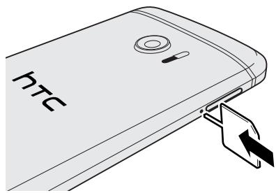 HTC 10 - Insertion de la carte microsd - 1