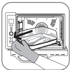 ROWENTA GOURMET XL OC7868 30 - · Using steam plate mode* - 3
