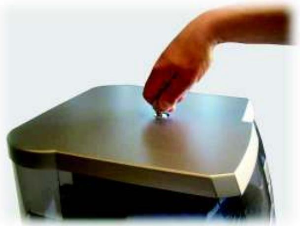 SAECO AMBRA - Fixing the cover lock plate - 4
