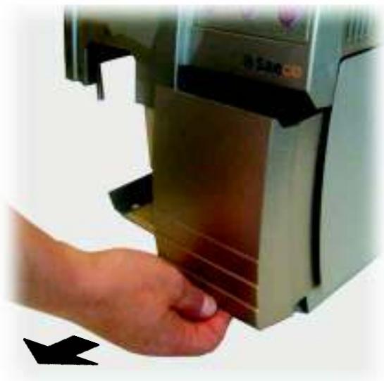 SAECO AMBRA - Water tank/ Drip tray/ Dump box/ Brew group / Machine - 1