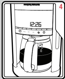 MORPHY RICHARDS ACCENTS 47089 - Using your coffee maker - 7