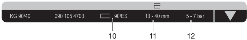 METABO KG 90/25 - Pos. Denominazione - 3
