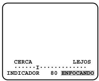 PANASONIC WV-CW384E - Ajuste el enfoque - 2