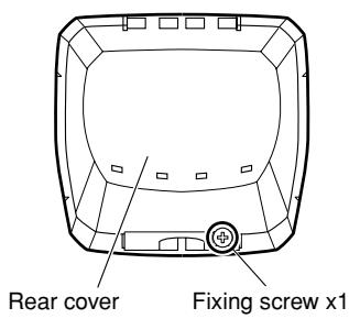 PANASONIC WV-CW384E - When the mounting surface is changed to the top surface of the camera body - 3