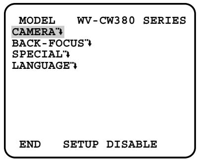 PANASONIC WV-CW384E - Note: - 1