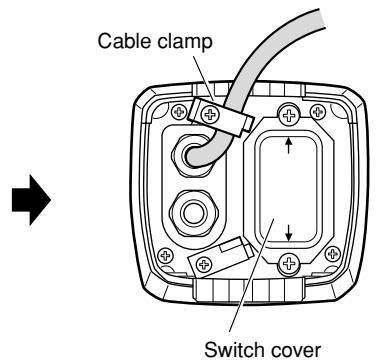 PANASONIC WV-CW384E - When the mounting surface is changed to the top surface of the camera body - 4