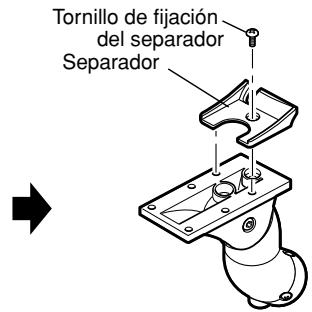 PANASONIC WV-CW384E - Para cambiar la superficie de montaje a la superficie superior del cuerpo de la cámara - 2