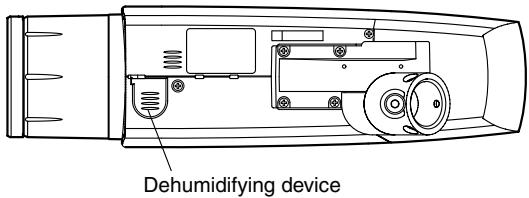 PANASONIC WV-CW384E - About the dehumidifying device - 1