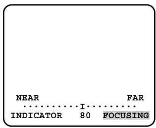 PANASONIC WV-CW384E - Adjust the focus - 2