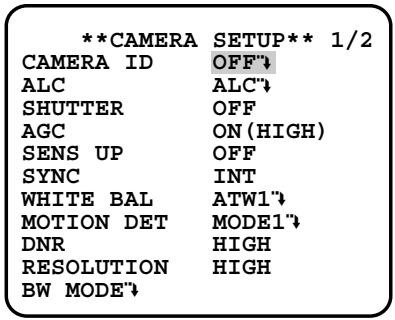 PANASONIC WV-CW384E - Note: - 3