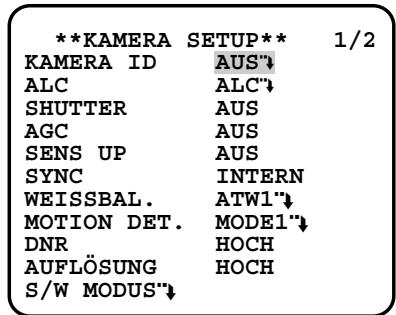 PANASONIC WV-CW384E - Hinweis: - 3