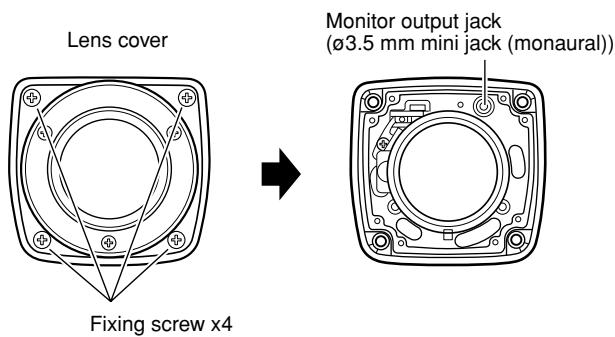 PANASONIC WV-CW384E - Be sure to view the monitor for adjustment when the camera angle is adjusted. - 1