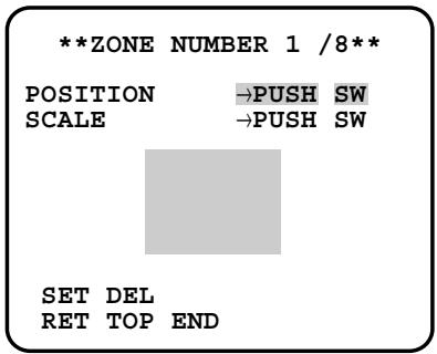 PANASONIC WV-CW384E - Privacy Zone Setting (PRIVACY ZONE) - 2