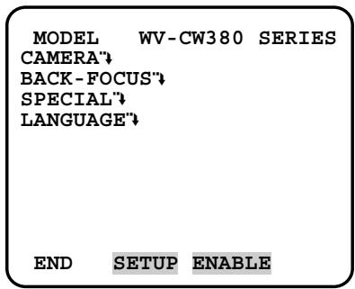 PANASONIC WV-CW384E - Note: - 2