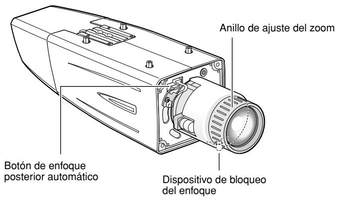 PANASONIC WV-CW384E - Ajuste el enfoque - 1