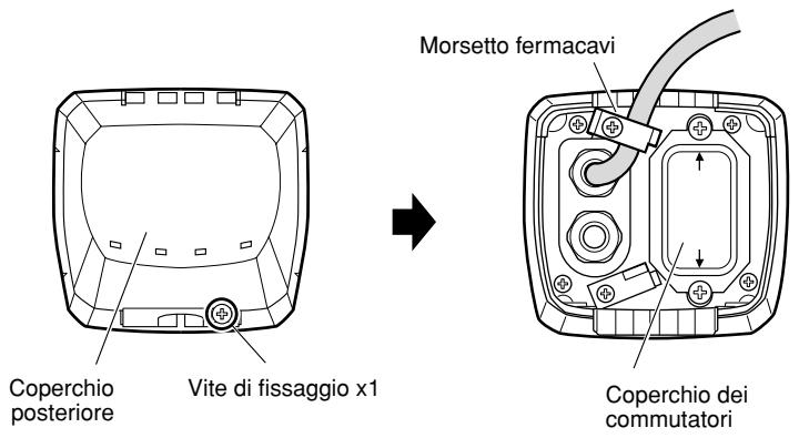 PANASONIC WV-CW384E - Quando si sposta la superficie di montaggio sulla parte superiore del corpo della telecamera - 2