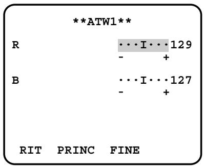PANASONIC WV-CW384E - Regolazione precisa manuale - 1