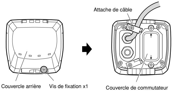 PANASONIC WV-CW384E - Quand la surface d'installation est changée et que la surface supérieure du coffret de caméra vidéo Vis de fixation d'entretoise - 2