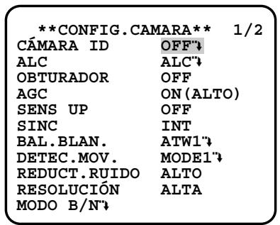 PANASONIC WV-CW384E - Nota: - 1