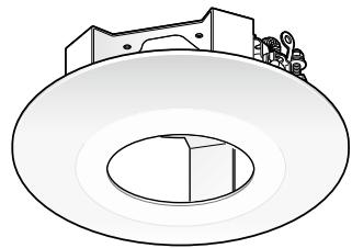 PANASONIC WV-SF332E - Using the optional ceiling mount bracket WV-Q168 - 1