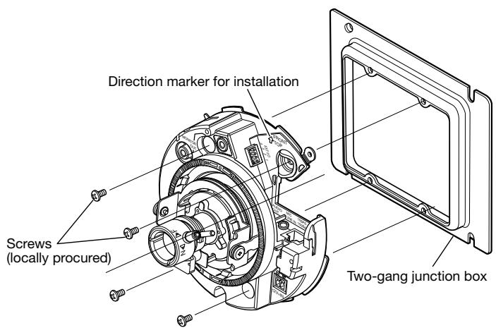 PANASONIC WV-SF332E - Camera mounting - 1