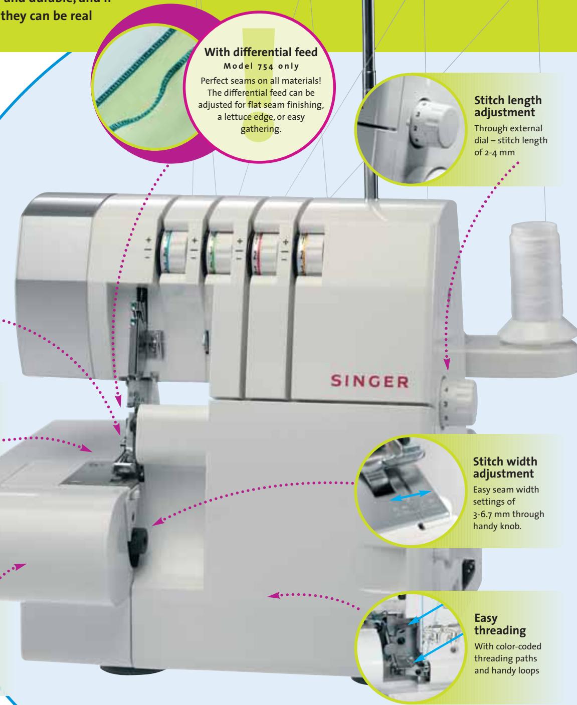 SINGER 14SH744 - Free arm - 1