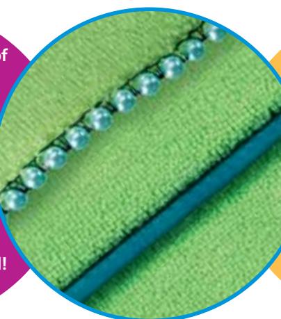 SINGER 14SH744 - Optional specialty feet provide even greater versatility: - 2