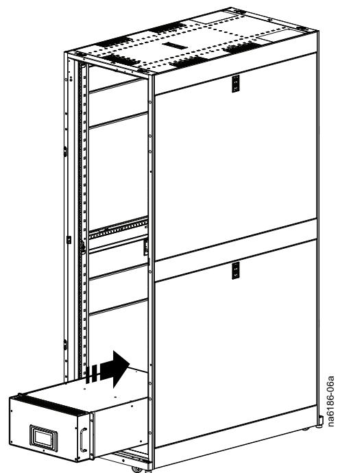 APC ACRMD4KI-3 - Installing the Indoor Unit in the Rack - 2