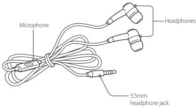 SAMSUNG NEXUS S - Using the headset - 1
