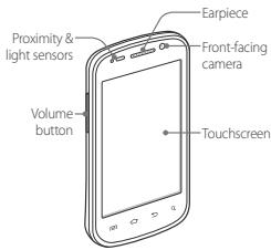 SAMSUNG NEXUS S - Getting to know your phone - 1