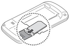 SAMSUNG NEXUS S - Remove or insert a SIM card - 2