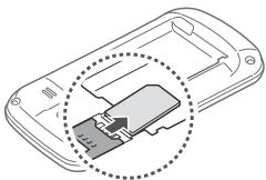 SAMSUNG NEXUS S - Remove or insert a SIM card - 1