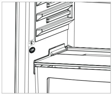 ELECTROLUX EN3484MOX - Introduzione di alimenti nella zona più fredda del frigorifero - 1