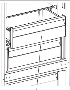 ELECTROLUX EN3484MOX - Rimozione del ripiano congelatore - 1
