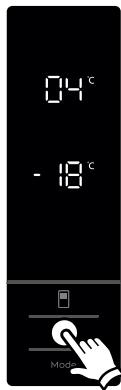 ELECTROLUX EN3484MOX - Temperaturinnstillinger for fryser - 3
