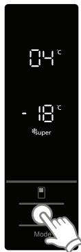 ELECTROLUX EN3484MOX - Lorsque ce mode est activé : - 1