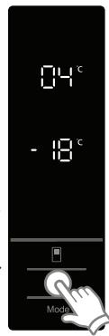 ELECTROLUX EN3484MOX - Regolazione della temperatura del frigorifero - 1