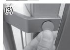 SAMSUNG RB33R8717S9 - RB33R8717S9/EF - Démontage de la porte du réfrigérateur - 26