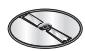 BOSCH MUM58235 - MUM58231 - Vende-skjareskive - tykk / tynn - 1