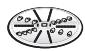 BOSCH MUM58235 - MUM58231 - Wende-Raspelscheibe - grob / fein - 1