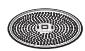 BOSCH MUM58235 - MUM58231 - Rendeleme diski - orta incelikte - 1