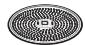 BOSCH MUM58235 - MUM58231 - Reibscheibe - mittelfein - 1
