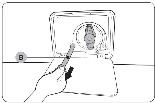 SAMSUNG WD90T984DSH - Vidange d'urgence - 3