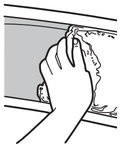 WHIRLPOOL 3LWED4705FW - Clean the lint screen - 2