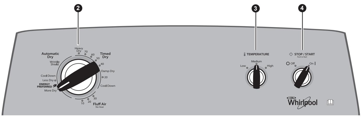 WHIRLPOOL 3LWED4705FW - 2