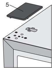 GORENJE NRK86192X - 3.B. Betjeningspanel på døren - 4