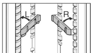 LIEBHERR SBS70I2 - Utiliser la tablette de rangement composée de deux parties - 2