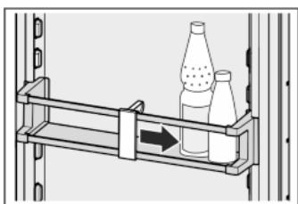 LIEBHERR SBS70I2 - Utiliser le range-bouteilles. - 1