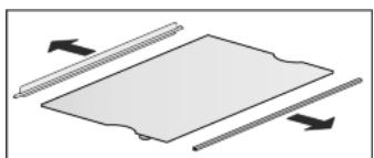 LIEBHERR SBS70I2 - Démonter les tablettes de rangement - 1
