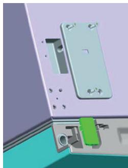ESSENTIELB ECAVD185-70B2 - Inversion du sens d'ouverture de la porte - 5